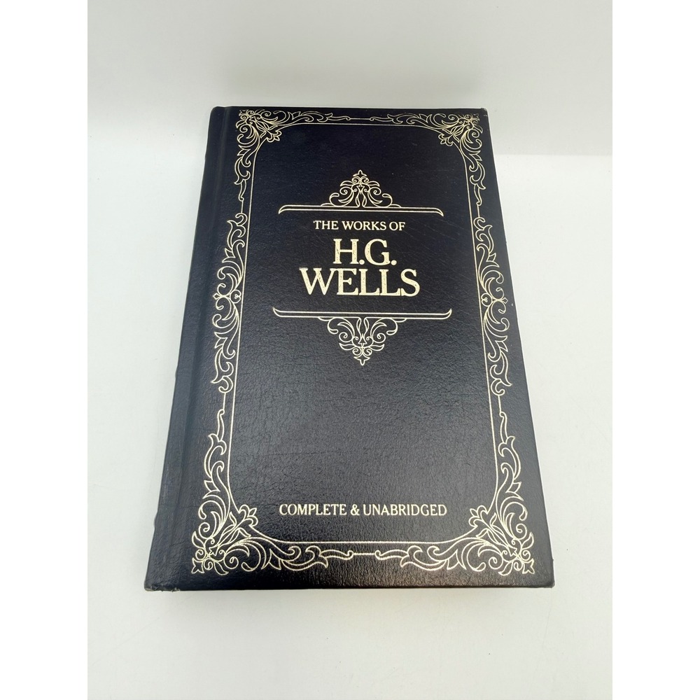 The Works of H.G. Wells 1984 Longmeadow Press HC Anthology Sci-Fi Classics
